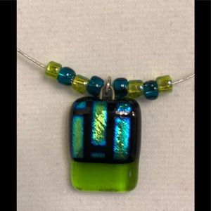 Fused Glass Necklace